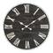 Glitzhome® 27.5" Oversized Farmhouse Wooden & Galvanized Wall Clock